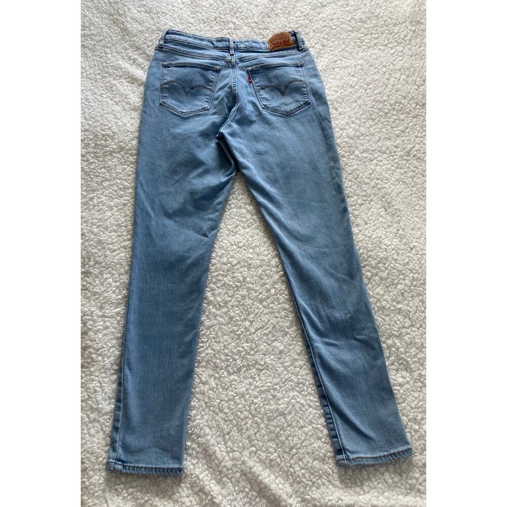 Levi's 721 High Rise Skinny Jeans women's W31 L30, blue light denim, no flawsb - Picture 8 of 9